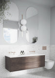 Meir Sigma 21 Dual Flush Plates for Geberit - Champagne - 115.884.00.1N-CH