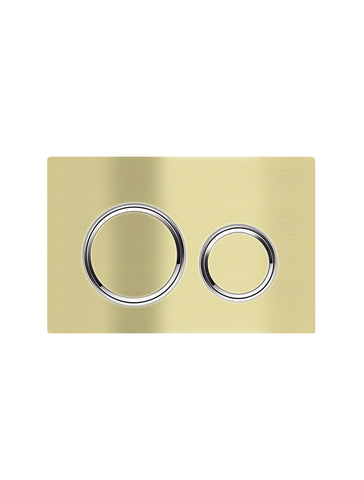 Meir Sigma 21 Dual Flush Plates for Geberit - PVD Tiger Bronze