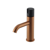 Meir X Nood Co. Alchemy Series Progressive Basin Mixer - Lustre Bronze x Storm - AB03-BZ.ST
