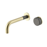 Meir X Nood Co. Alchemy Series Progressive Wall Mixer Set - Tiger Bronze x Mid Tone Grey - ACB03-BB.MG