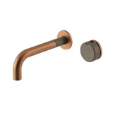Meir X Nood Co. Alchemy Series Progressive Wall Mixer Set - Lustre Bronze x Olive - ACB03-BZ.OL