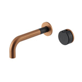 Meir X Nood Co. Alchemy Series Progressive Wall Mixer Set - Lustre Bronze x Storm - ACB03-BZ.ST
