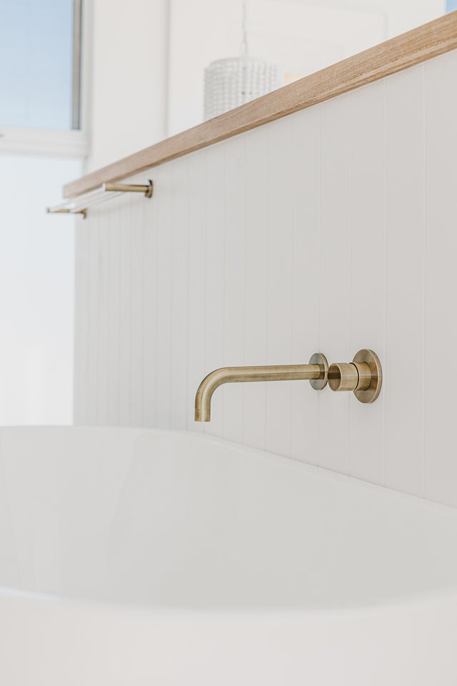 Round Wall Mixer Pinless Handle Trim Kit (In-wall Body Not Included) - Default Title (SKU: MW03PN-FIN-PVDBB) by Meir
