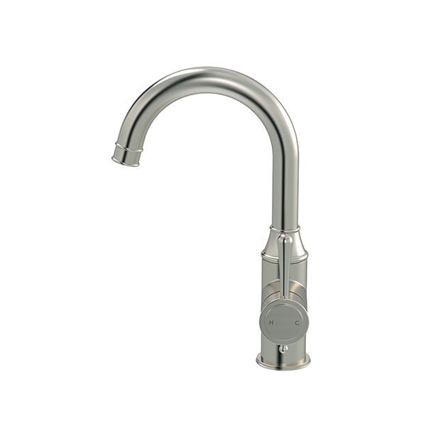 Harrington Tall Basin Mixer - Default Title (SKU: HB04-R3-PVDBN) by Meir