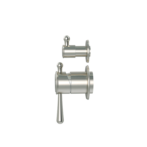 Harrington Diverter Mixer (In-Wall Body Not Included) - Default Title (SKU: HW07TS-FIN-PVDBN) by Meir