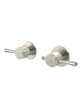 Harrington Quarter Turn Wall Tap Set - HW06-PVDBN