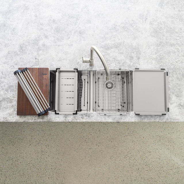 Lavello Kitchen Sink Colander - Default Title (SKU: MCO-01-PVDBN) by Meir