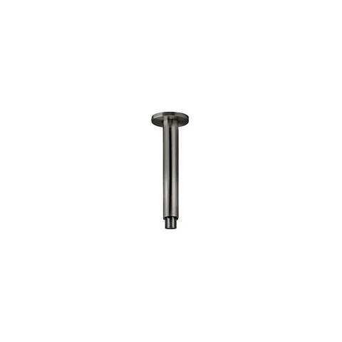 Round Ceiling Shower Arm 150mm - Shadow Gunmetal