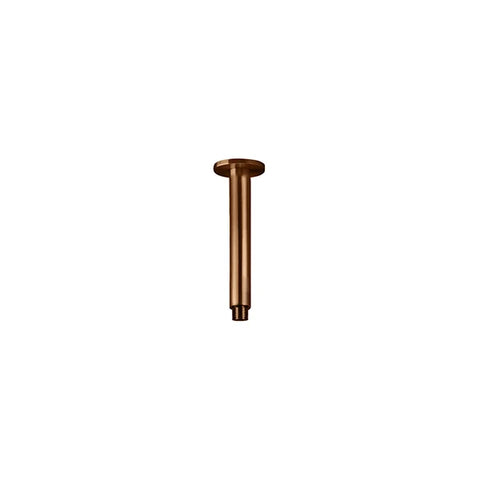 Round Ceiling Shower Arm 150mm - Lustre Bronze