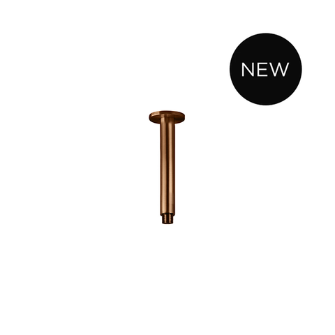 Round Ceiling Shower Arm 150mm - Lustre Bronze