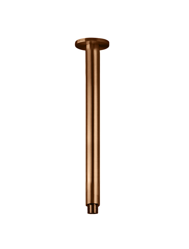 Round Ceiling Shower Arm 300mm - Default Title (SKU: MA07-300-PVDBZ) by Meir