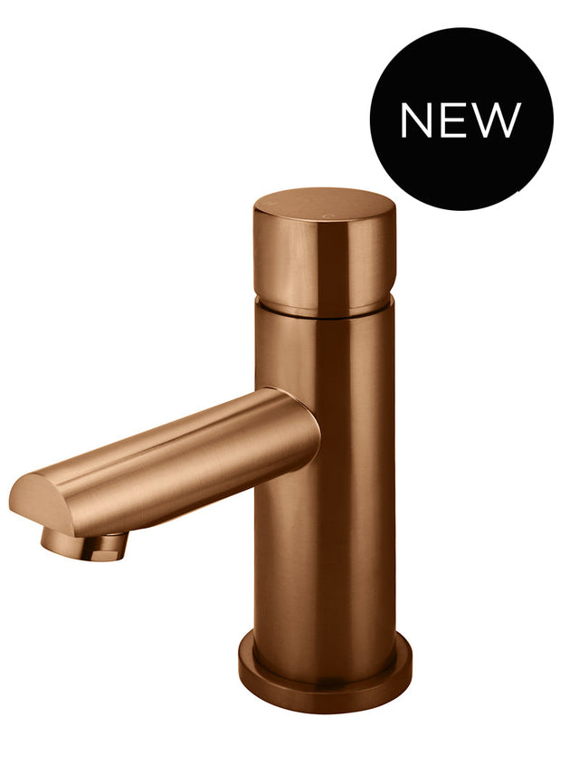 Round Pinless Basin Mixer - Default Title (SKU: MB02PN-PVDBZ) by Meir