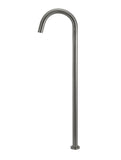 Round Freestanding Bath Spout - Shadow Gunmetal - MB06-PVDGM