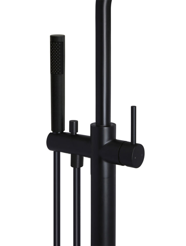 Round Paddle Freestanding Bath Spout and Hand Shower - Default Title (SKU: MB09PD) by Meir