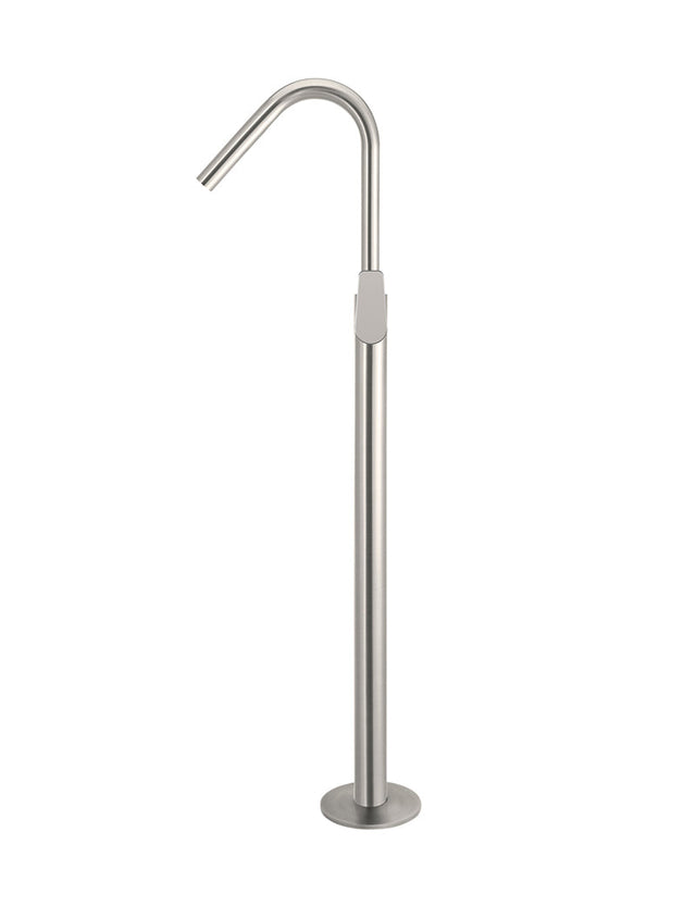 Round Paddle Freestanding Bath Spout and Hand Shower - Default Title (SKU: MB09PD-PVDBN) by Meir