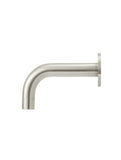 Universal Round Curved Spout 130mm - PVD Brushed Nickel - MS05-130-PVDBN