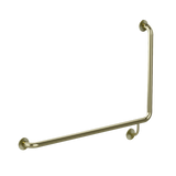 Meir Mobility 90 Degree Left Side Grab Rail 600mm - Tiger Bronze - MCR-90LH60-PVDBB