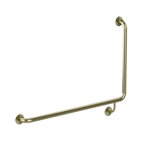 Meir Mobility 90 Degree Left Side Grab Rail 600mm - Tiger Bronze