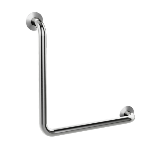 Meir Mobility 90 Degree Grab Rail 450mm - Brushed Nickel