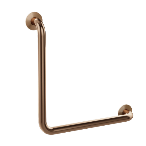 Meir Mobility 90 Degree Grab Rail 450mm - Lustre Bronze