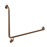 Meir Mobility 90 Degree Right Side Grab Rail 600mm - Lustre Bronze - MCR-90RH60-PVDBZ