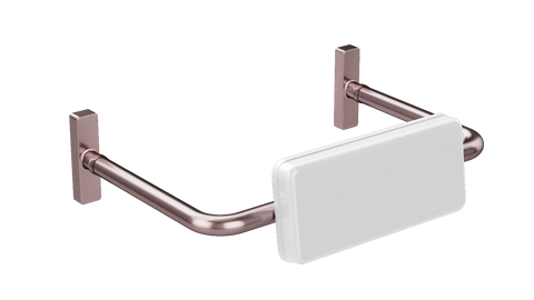 Meir Mobility Toilet Back Rest - Champagne
