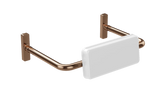Meir Mobility Toilet Back Rest - Lustre Bronze - MCR-REST-PVDBZ