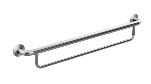 Meir Mobility Bath Towel Rail - Brushed Nickel