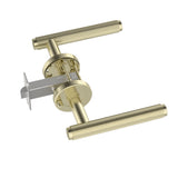 Öppen Linear Lever Door Handle - privacy - MDH1-PR-PVDBB