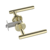 Öppen Brushed Lever Door Handle - passage - MDH2-PA-PVDBB