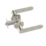 Curvaé Flat Lever Door Handle - privacy - MDH3-PR-PVDBN
