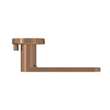 Curvaé Flat Lever Door Handle - privacy - MDH3-PR-PVDBZ