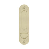 Curvaé Oval Flush Pull - privacy - MDH6-PR-PVDBB