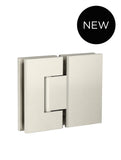 Glass to Glass Shower Door Hinge - PVD Brushed Nickel - MGA01N-PVDBN