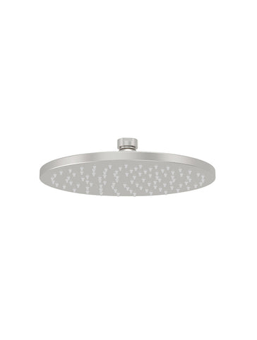 Round Shower Rose 200mm - PVD Brushed Nickel
