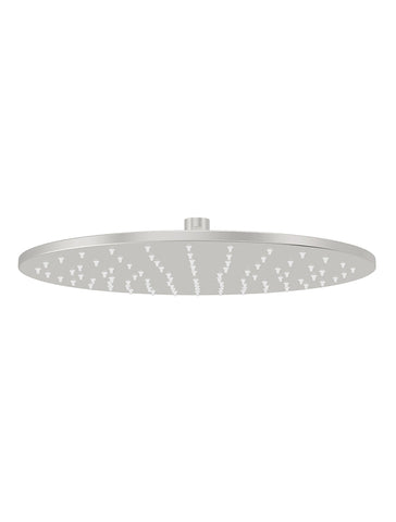 Round Shower Rose 300mm - PVD Brushed Nickel