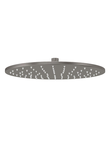 Round Shower Rose 300mm - Shadow Gunmetal