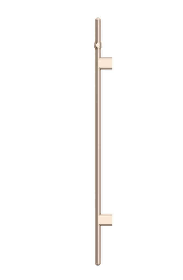 Heated Vertical Towel Rail - Default Title (SKU: MHT02B-CH) by Meir