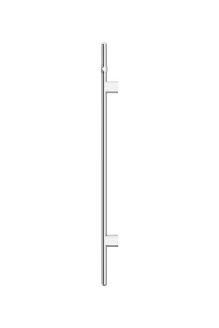 Heated Vertical Towel Rail - Polished Chrome