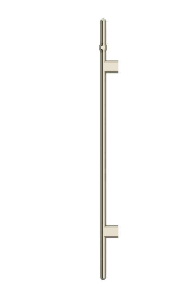 Heated Vertical Towel Rail - Default Title (SKU: MHT02B-PVDBN) by Meir