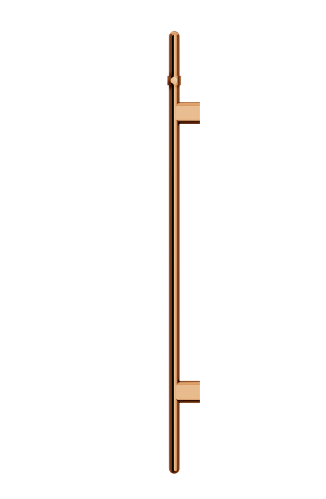 Heated Vertical Towel Rail - Default Title (SKU: MHT02B-PVDBZ) by Meir