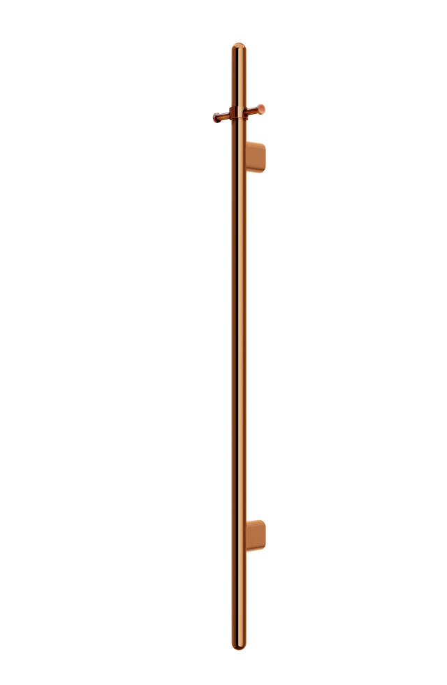Heated Vertical Towel Rail - Default Title (SKU: MHT02B-PVDBZ) by Meir