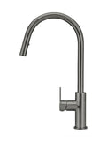 Round Paddle Piccola Pull Out Kitchen Mixer Tap - Shadow Gunmetal - MK17PD-PVDGM