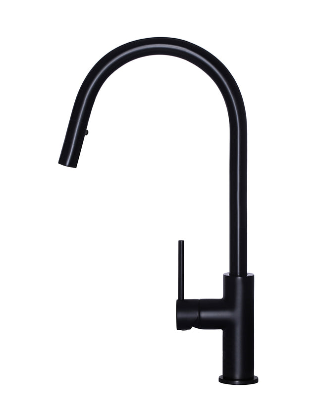 Round Piccola Pull Out Kitchen Mixer Tap - Default Title (SKU: MK17) by Meir