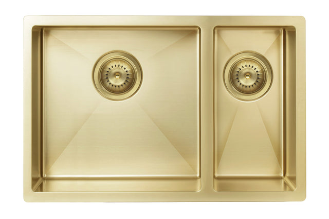 Lavello Kitchen Sink - One and Half Bowl 670 x 440 - PVD - Default Title (SKU: MKSP-D670440-PVDBB) by Meir