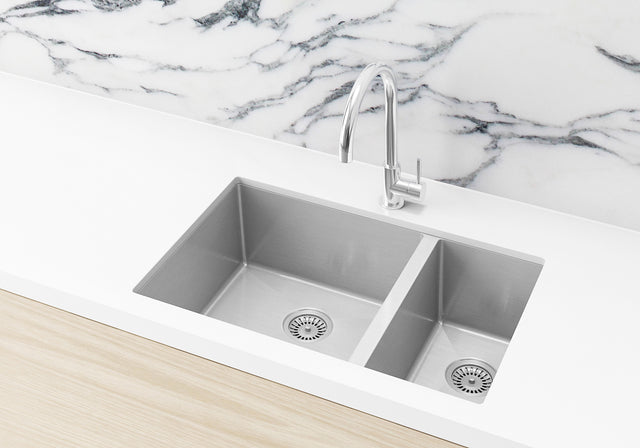 Lavello Sink Strainer and Waste Plug Basket with Stopper - Default Title (SKU: MST04-PVDBN) by Meir