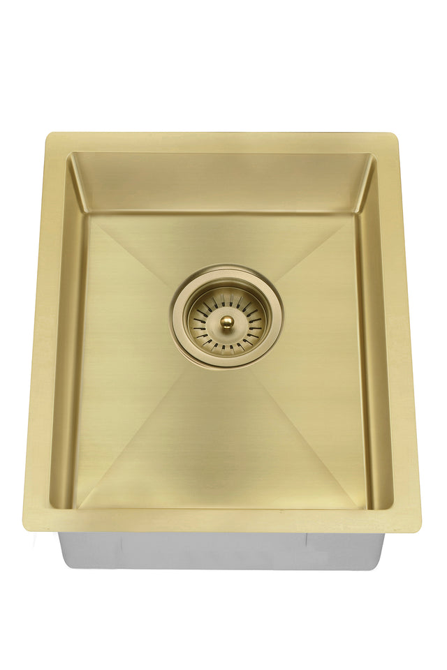 Lavello Kitchen Sink - Single Bowl 380 x 440 - PVD - Default Title (SKU: MKSP-S380440-PVDBB) by Meir