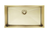Lavello Kitchen Sink - Single Bowl 760 x 440 - PVD Brushed Bronze Gold - MKSP-S760440-PVDBB