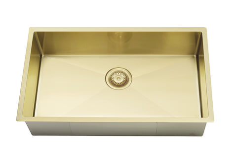 Lavello Kitchen Sink - Single Bowl 760 x 440 - Tiger Bronze