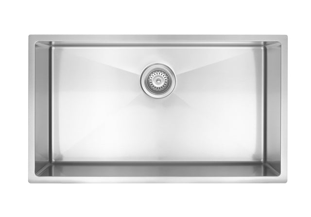 Lavello Kitchen Sink - Single Bowl 760 x 440 - PVD Brushed Nickel (SKU: MKSP-S760440-PVDBN) by Meir